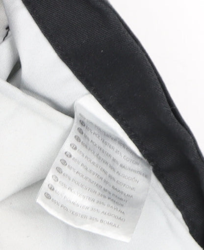 Dickies Men's Black Cargo Trousers with Logo