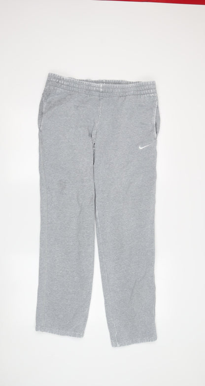 Nike Men's Grey Sweatpants S Regular Fit