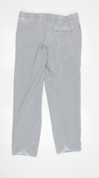 Nike Men's Grey Sweatpants S Regular Fit
