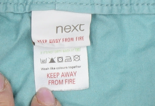 Next Girls Blue Trousers 11 Years with Pockets