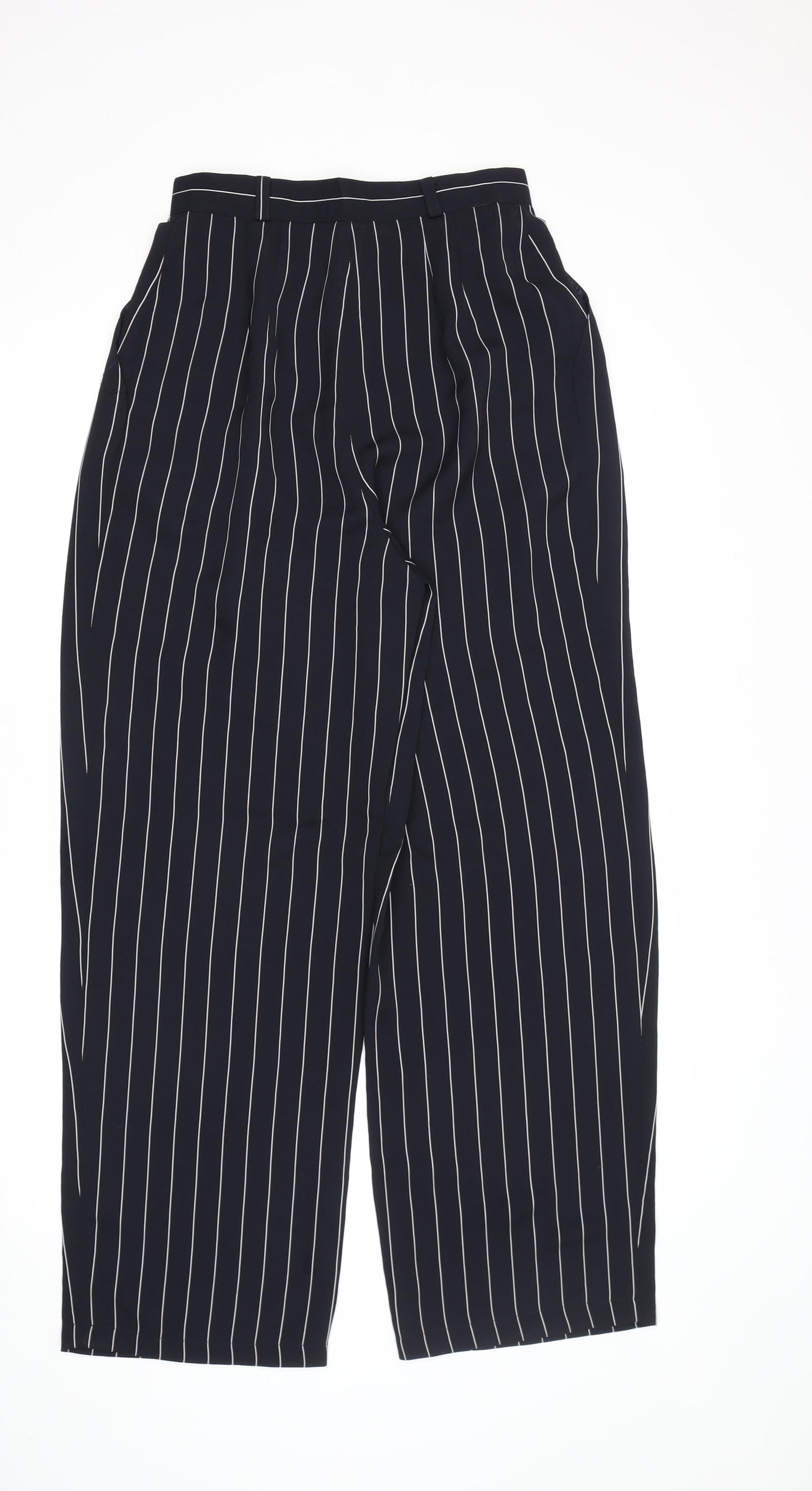 Womens UK Size 10 Debenhams Regular Fit BusinessCasual Black Trousers
