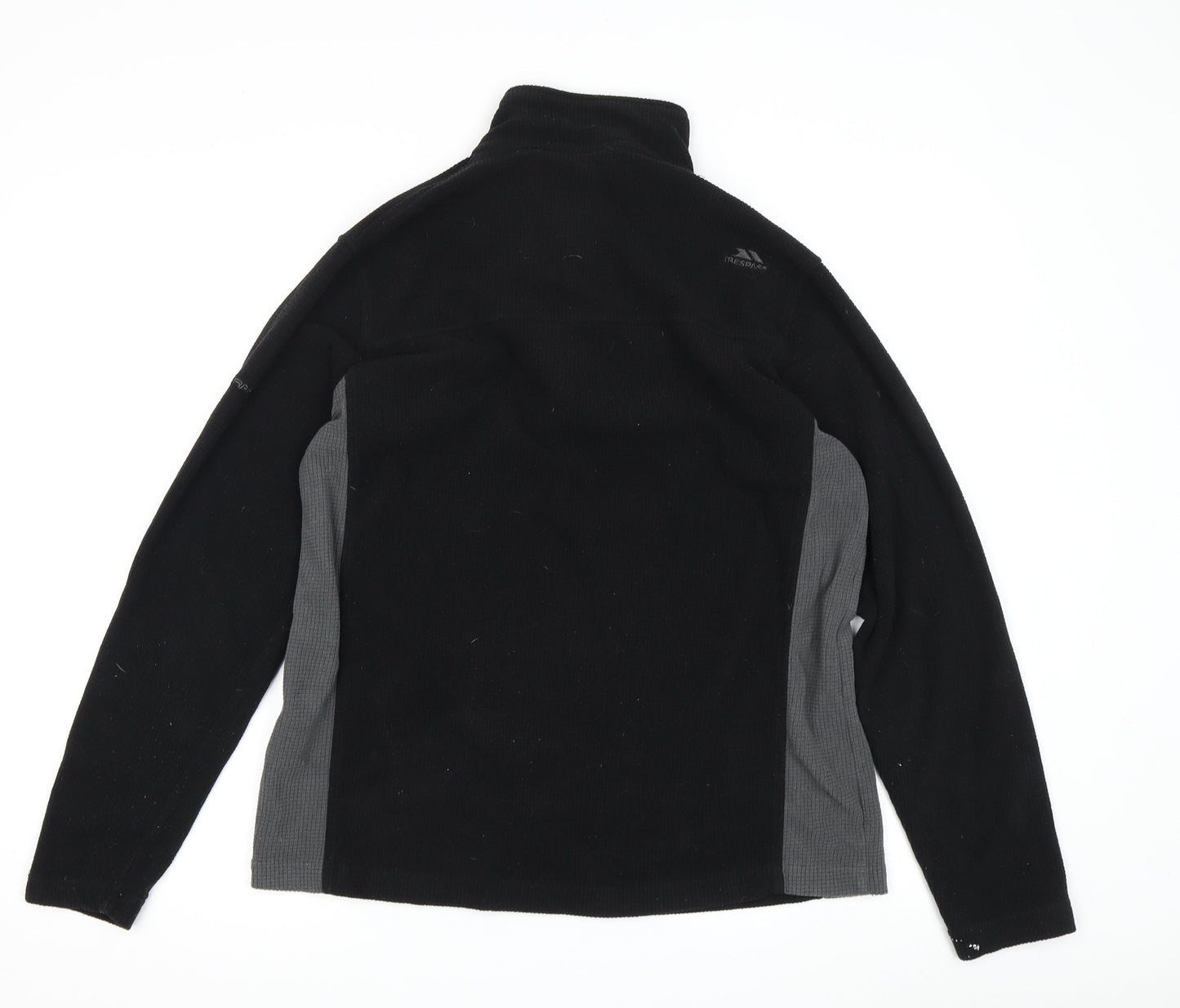 Trespass Men's Black 1/4 Zip Sweatshirt