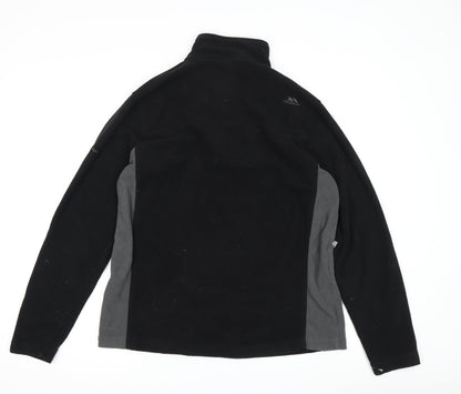Trespass Men's Black 1/4 Zip Sweatshirt