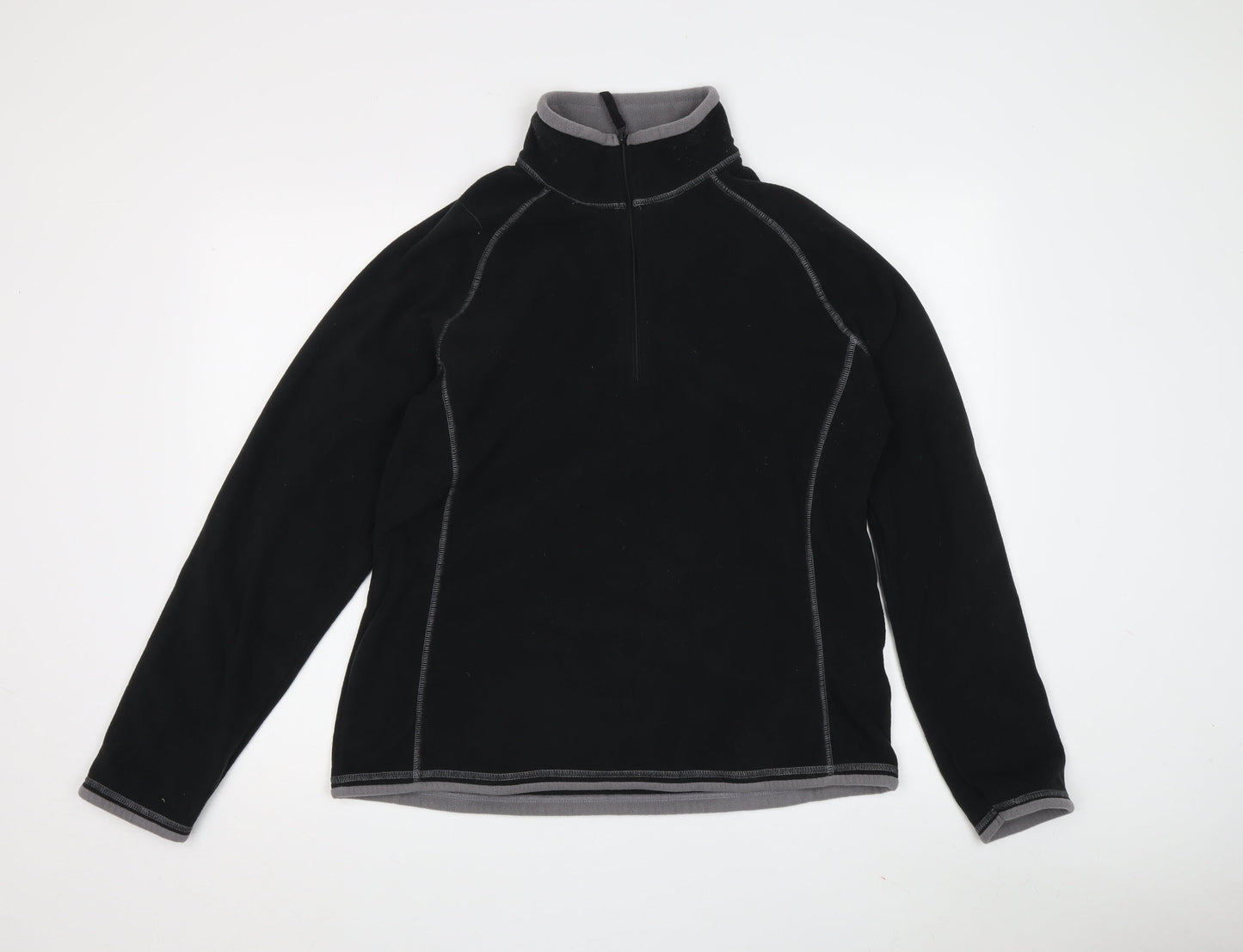 Womens UK Size 14 Mountain Warehouse Black Pullover Sweatshirt