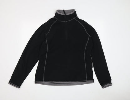 Womens UK Size 14 Mountain Warehouse Black Pullover Sweatshirt