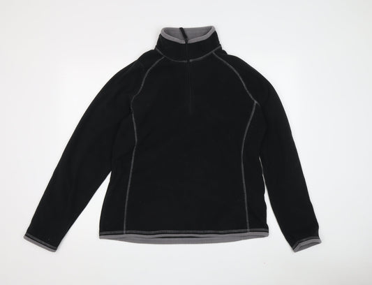 Womens UK Size 14 Mountain Warehouse Black Pullover Sweatshirt