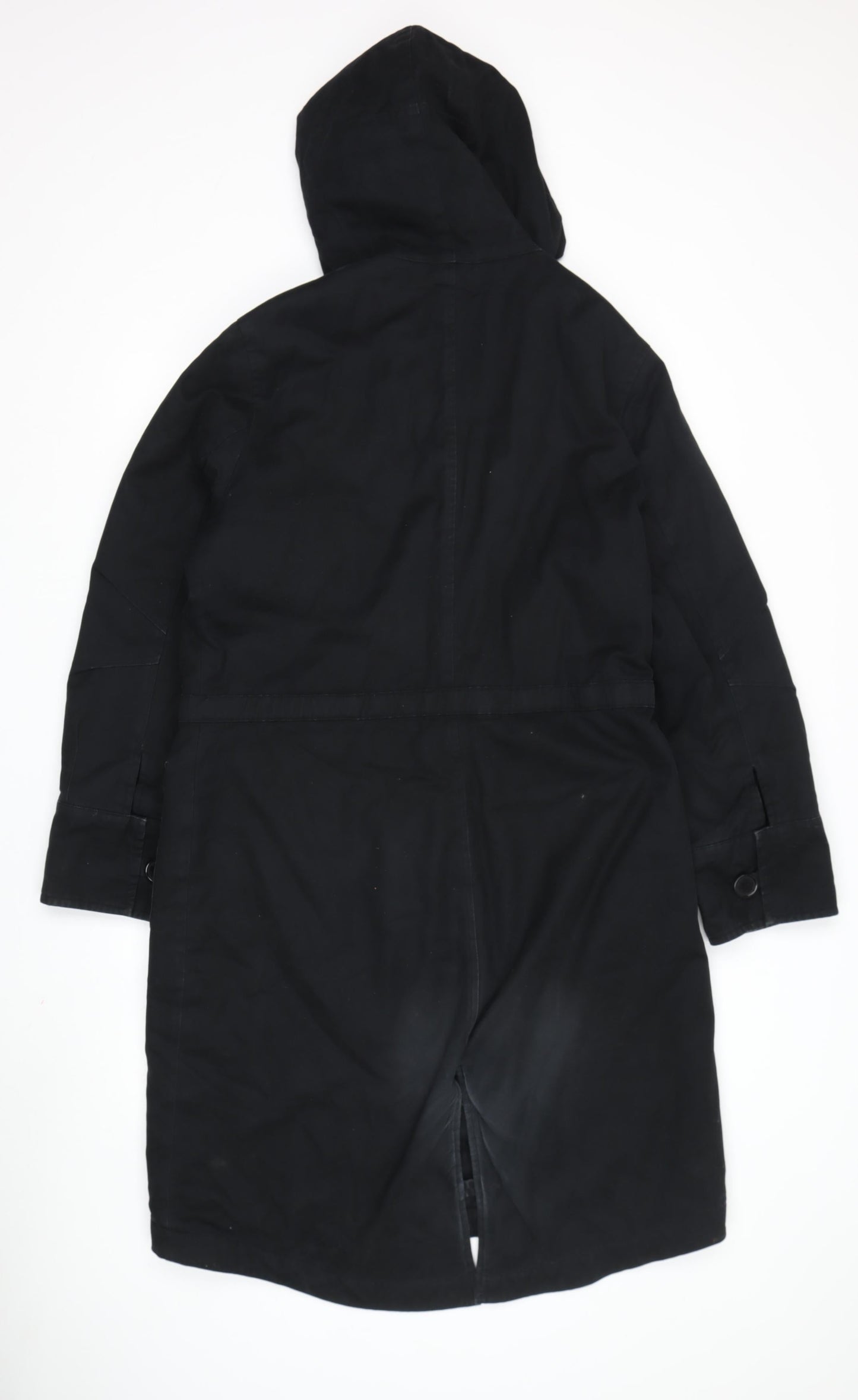 Rocha John Rocha Women's Black Parka Coat Size 14