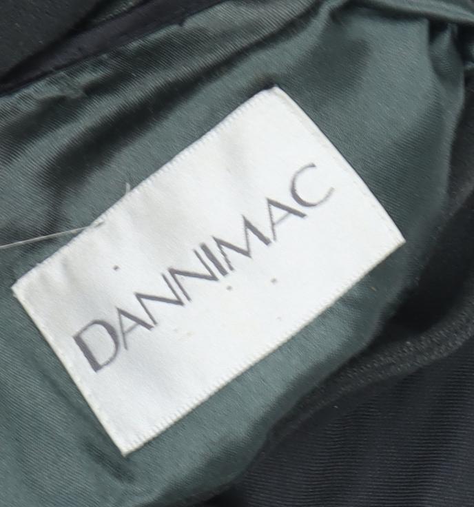 Womens UK Size S Dannimac Black Overcoat