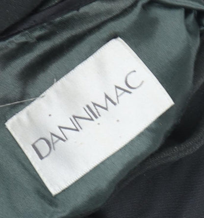 Womens UK Size S Dannimac Black Overcoat