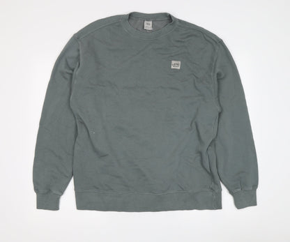 Zara Boys Green Crew Neck Pullover Sweatshirt 13-14 Years