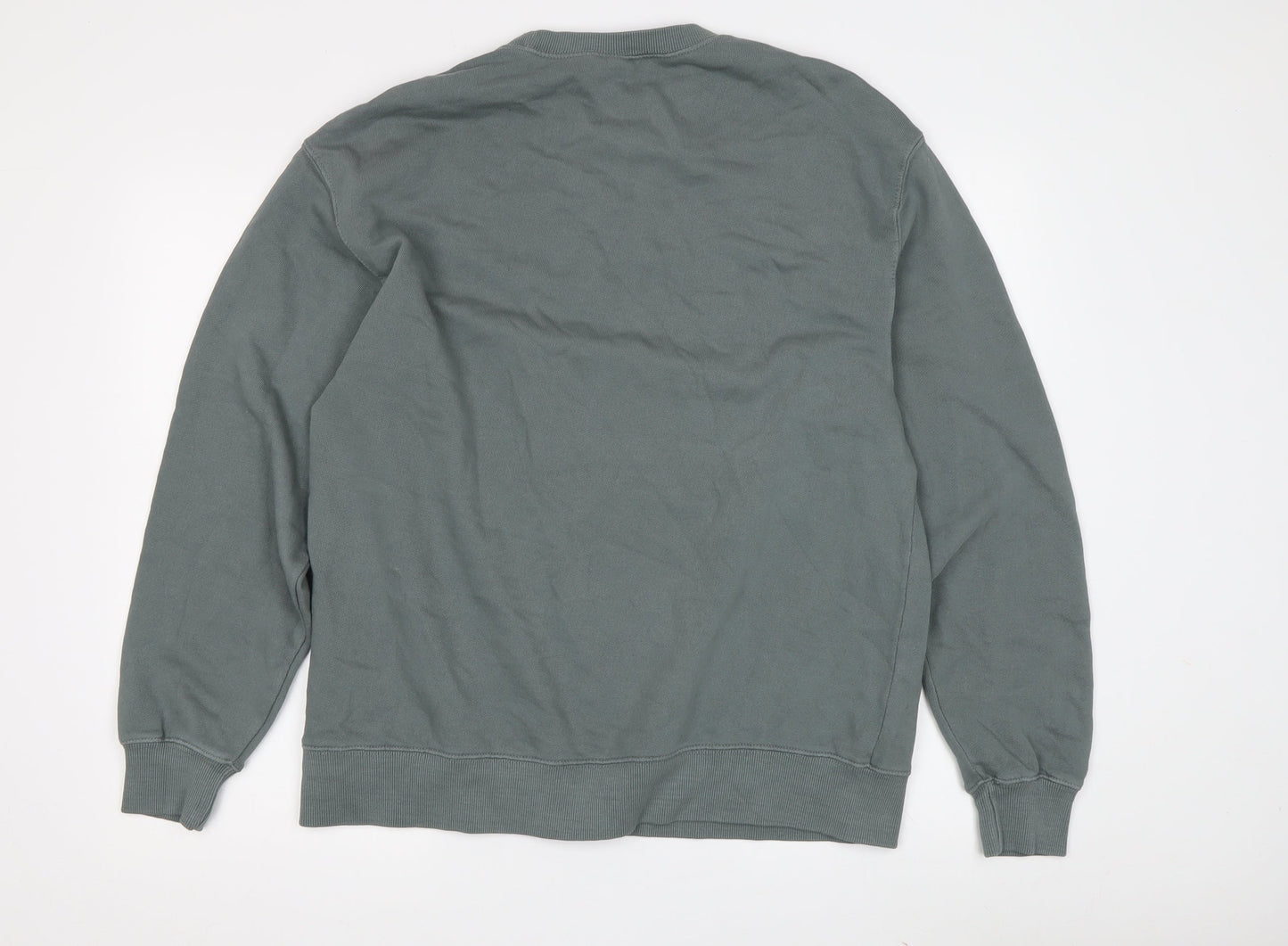 Zara Boys Green Crew Neck Pullover Sweatshirt 13-14 Years
