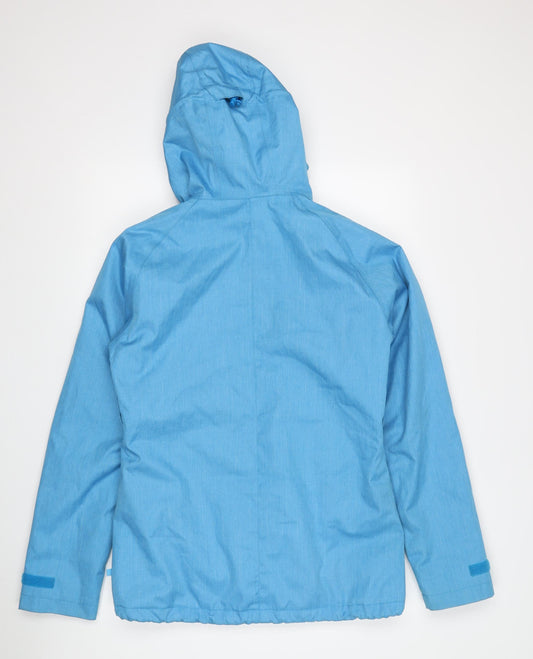 Burton Women's Blue Hooded Softshell Jacket S