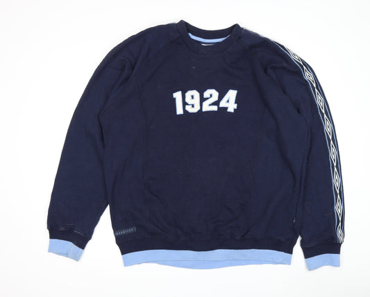 Umbro Men’s XL Blue Pullover Sweatshirt