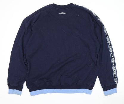 Umbro Men’s XL Blue Pullover Sweatshirt