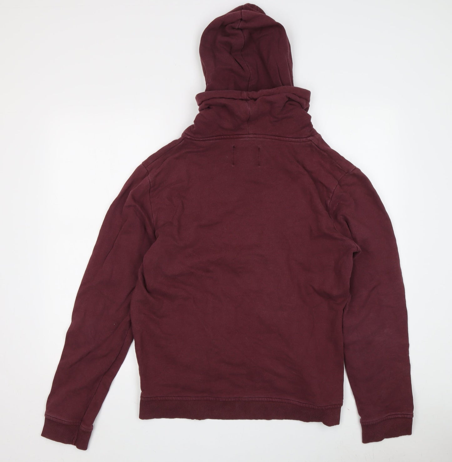 Mens UK Size L JACK & JONES Red Pullover Hoodie