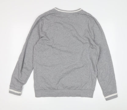 Mens UK Size XS ASOS Grey Pullover Sweatshirt