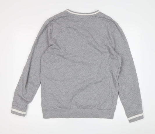 Mens UK Size XS ASOS Grey Pullover Sweatshirt
