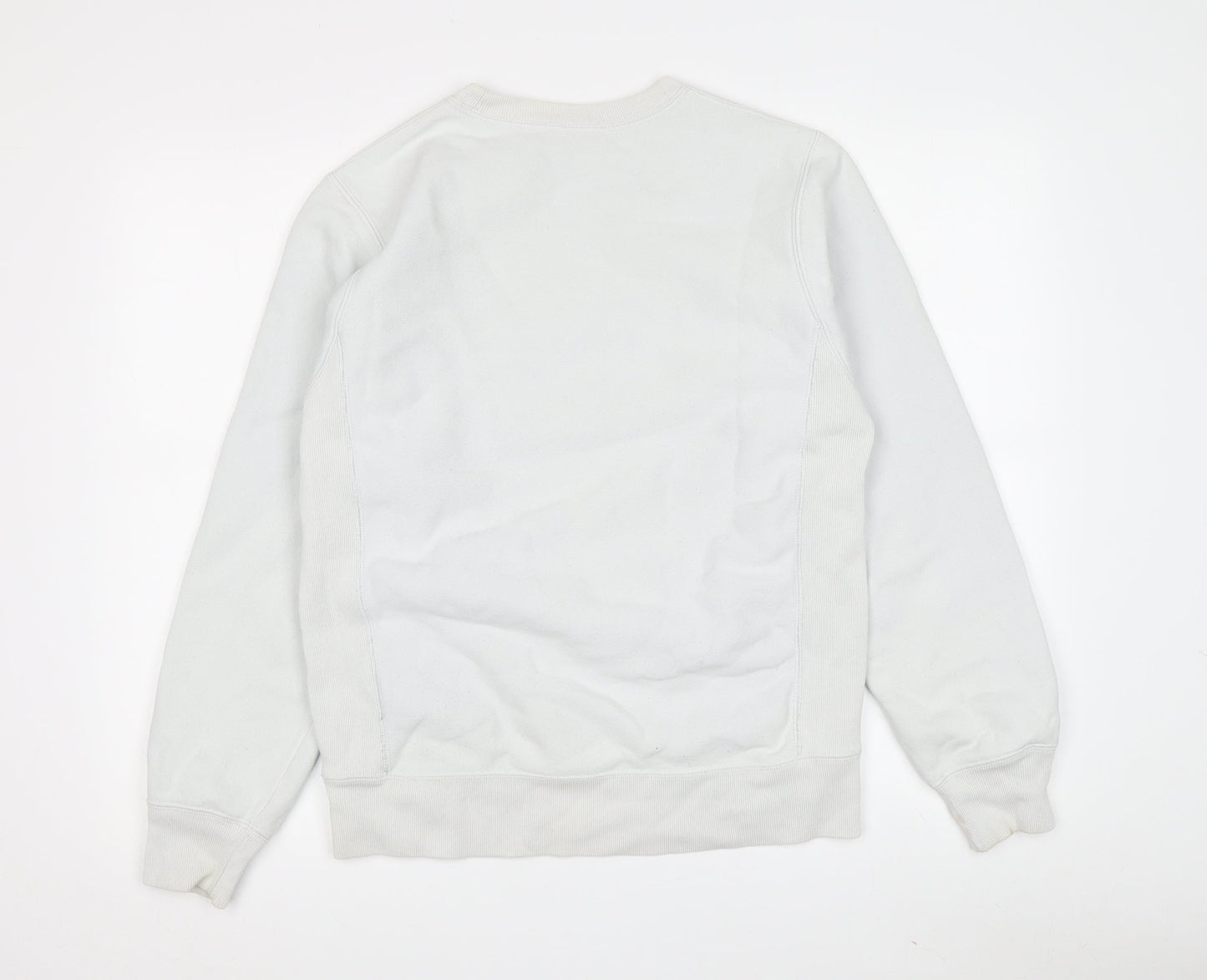 Mens UK Size S Champion White Pullover Sweatshirt
