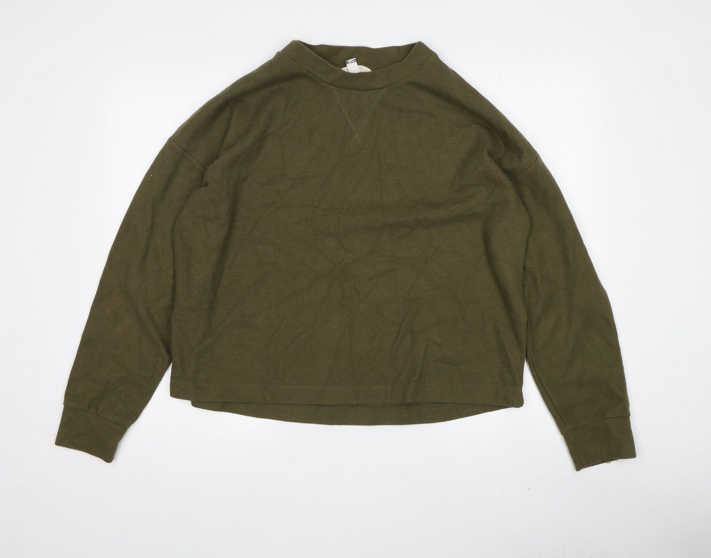 River Island Women's Green Pullover Sweatshirt M