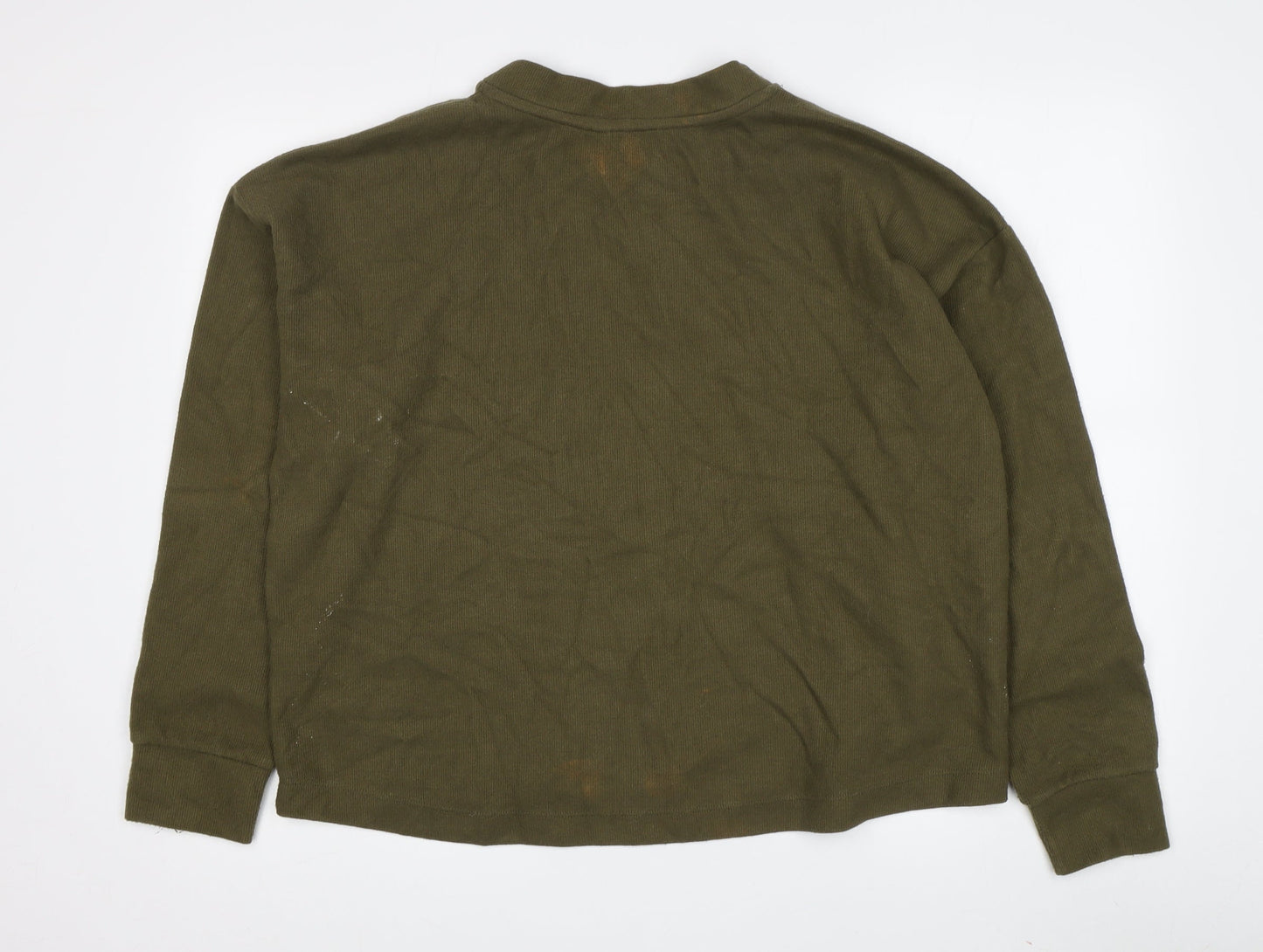 River Island Women's Green Pullover Sweatshirt M