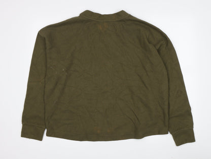 River Island Women's Green Pullover Sweatshirt M