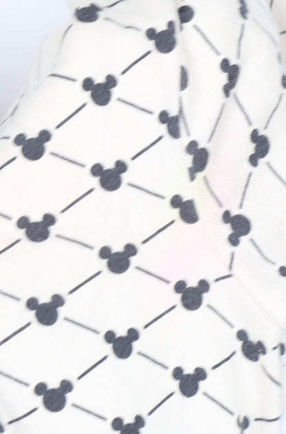 H&M Women's Beige Mickey Mouse Sweatshirt Size 14 Plus