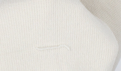 Zara Women's Beige Pullover Hoodie M - Stylish Knitwear