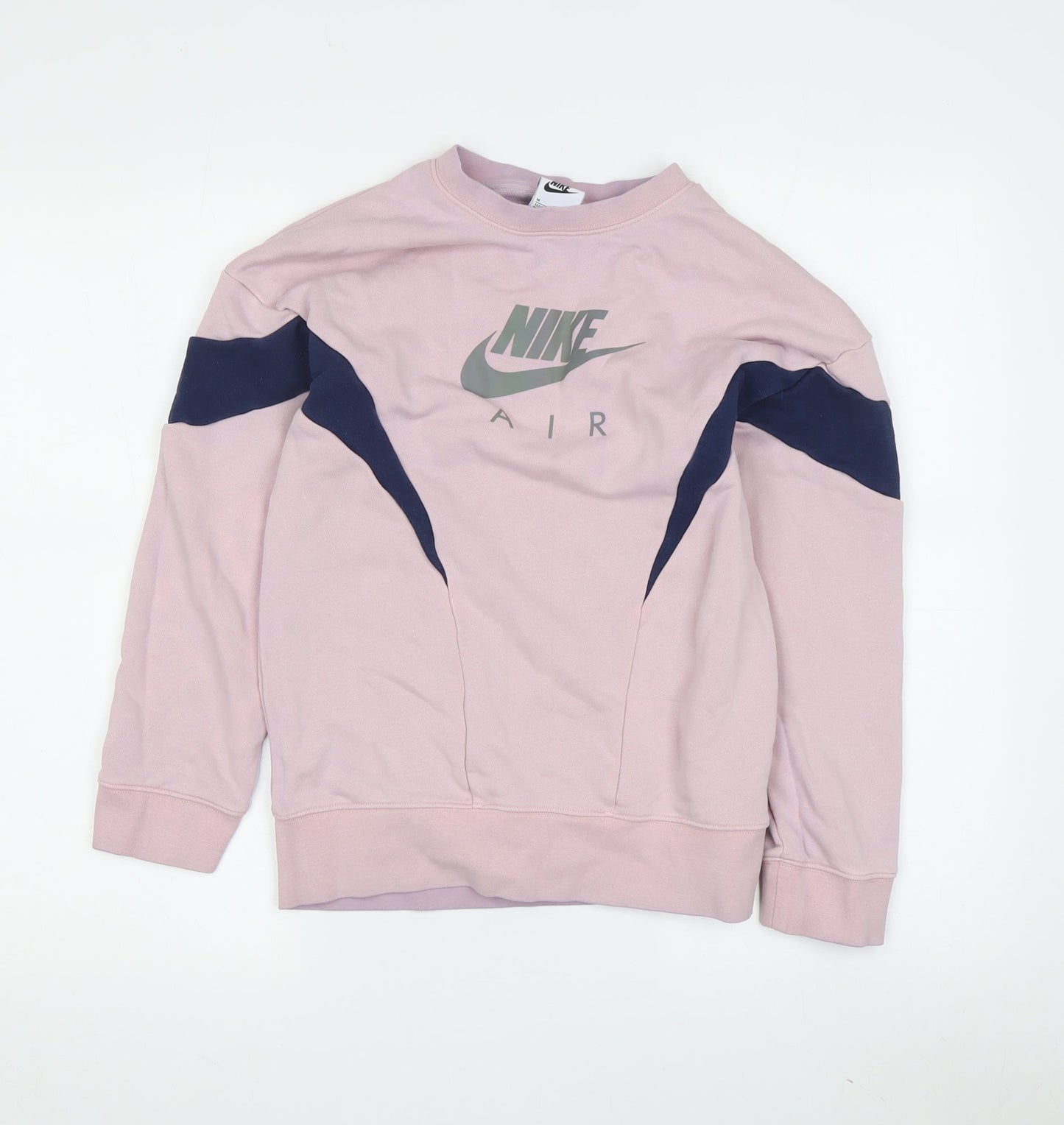 Nike Unisex Kids Pink Sweatshirt Size 8-9 Years