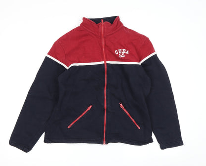 Zoe Urbanwear Unisex Red Blue Jacket S Casual