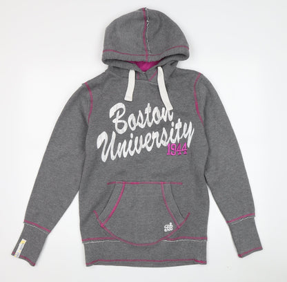 Fred in Boston Women's Grey Pullover Hoodie Size 12