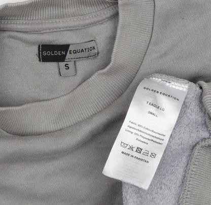 Golden Equation Men's Grey Graphic Sweatshirt S