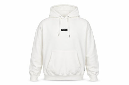 Mens UK Size L Topman White Pullover Hoodie