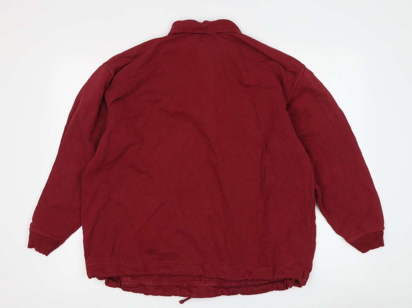 Sport by R.L. Men's Red 1/2 Zip Sweatshirt M