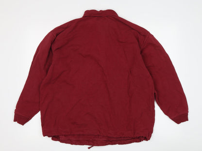 Sport by R.L. Men's Red 1/2 Zip Sweatshirt M