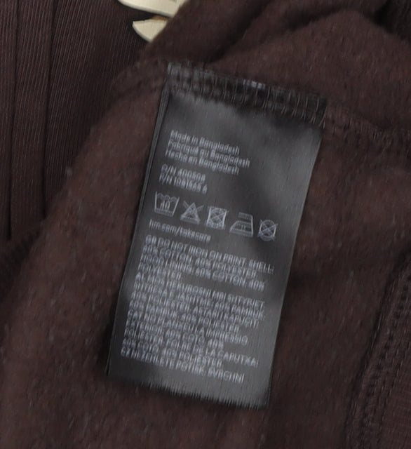 H&M Teens Brown Owl Hoodie Size 146, Full Zip