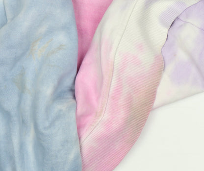 Zara Multicoloured Girls Tie-Dye Hoodie 10Y Pullover Style
