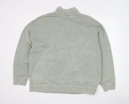 Womens UK Size 16 Marks and Spencer Green Pullover Sweatshirt