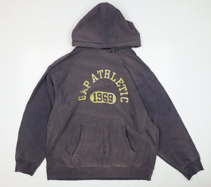 Mens UK Size M Gap Grey Pullover Hoodie