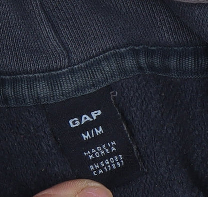 Mens UK Size M Gap Grey Pullover Hoodie