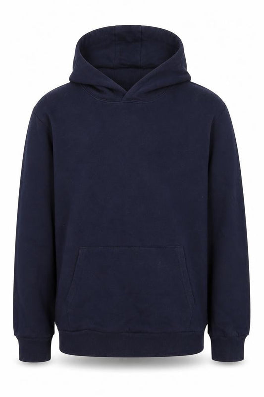 Marks and Spencer Boys Blue Pullover Hoodie, Size 12 Years