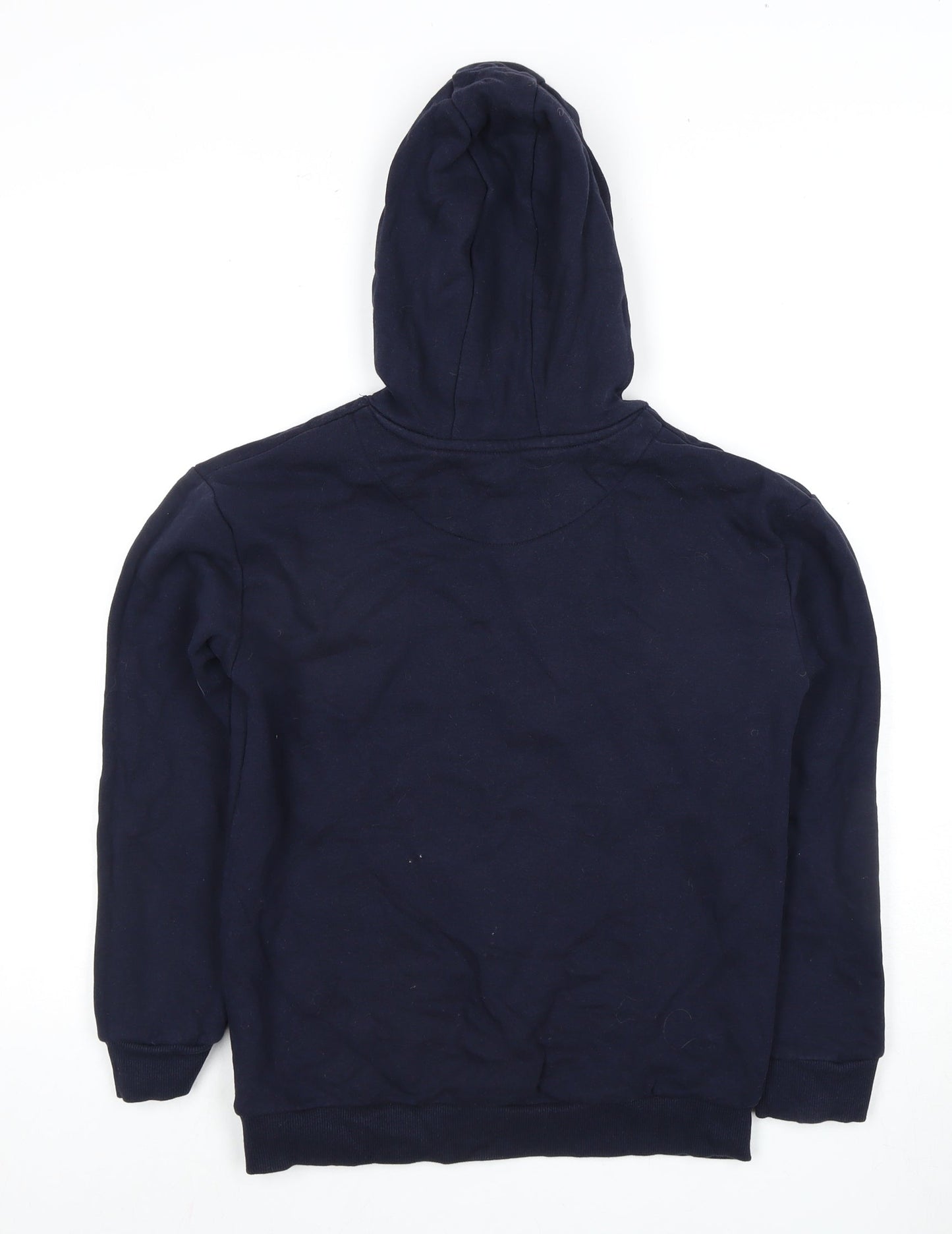 Marks and Spencer Boys Blue Pullover Hoodie, Size 12 Years