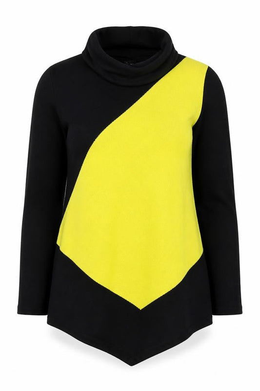 Womens UK Size 12 Marble Black Pullover Jumper
