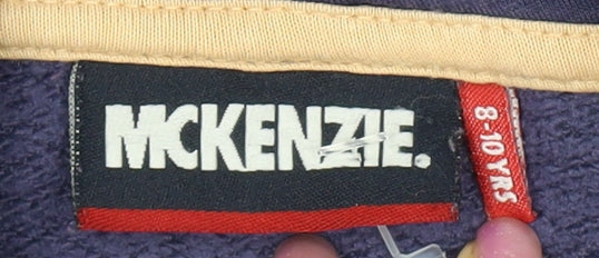 McKenzie Boys Purple Pullover Hoodie, Graphic, Size 8-10Y