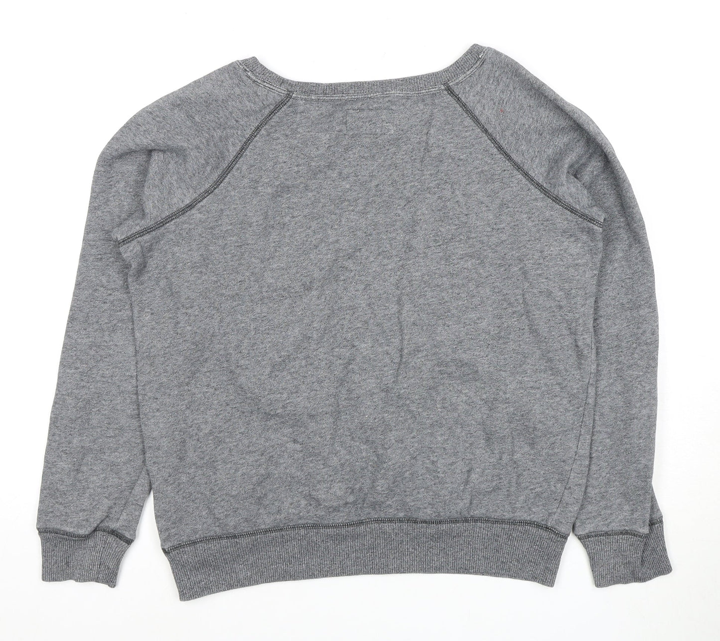 American Eagle Women's Grey M Geometric Pullover Sweatshirt