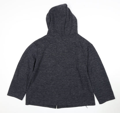 Luca Vanucci Women's Grey Full Zip Hoodie XL