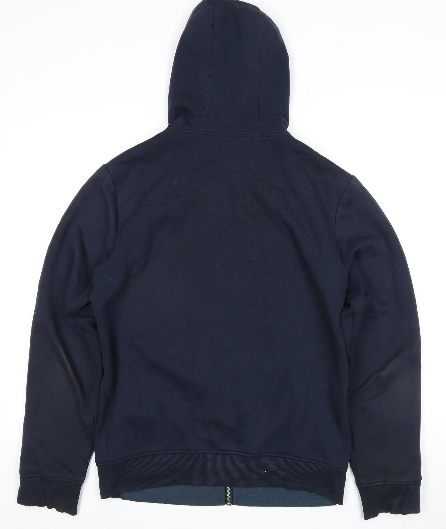 Mens UK Size S Penguin Blue Full Zip Hoodie