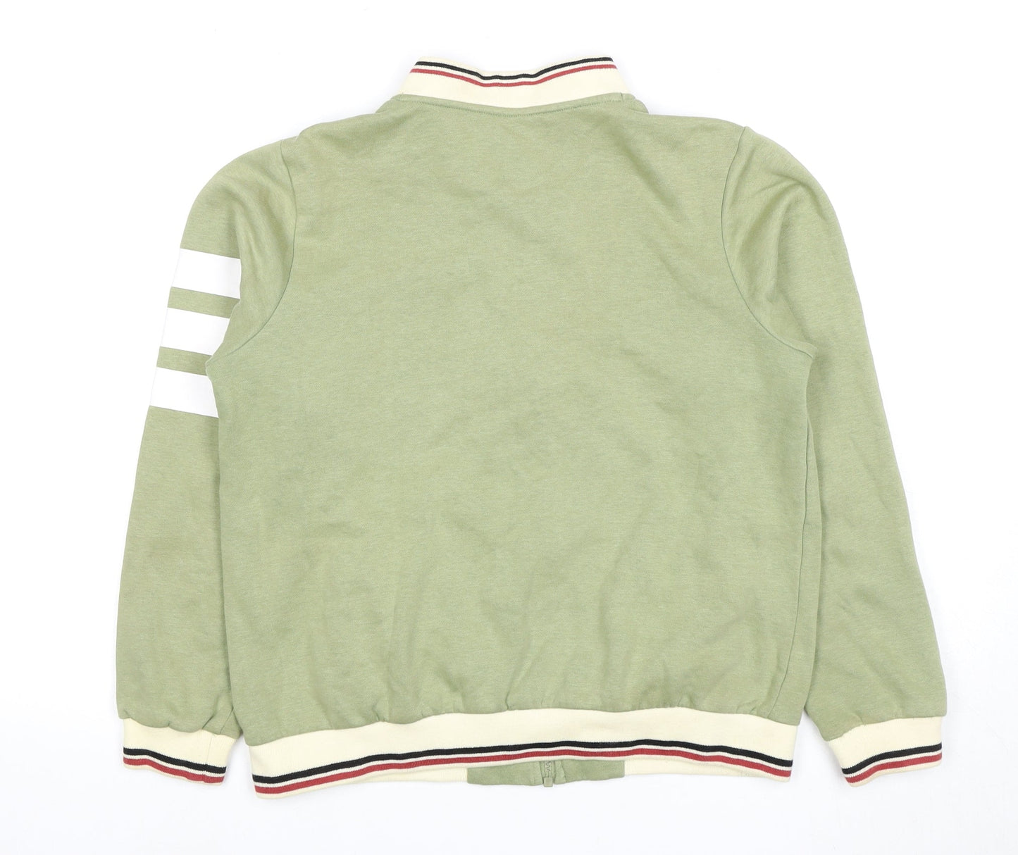 The Roadster Life Co Women's Green Full Zip Sweatshirt S