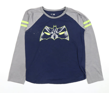 Gap Boys Blue Grey Batman DC Pyjama Top 14 Years