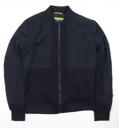 Zara Man Men's Black Bomber Jacket Size M Casual