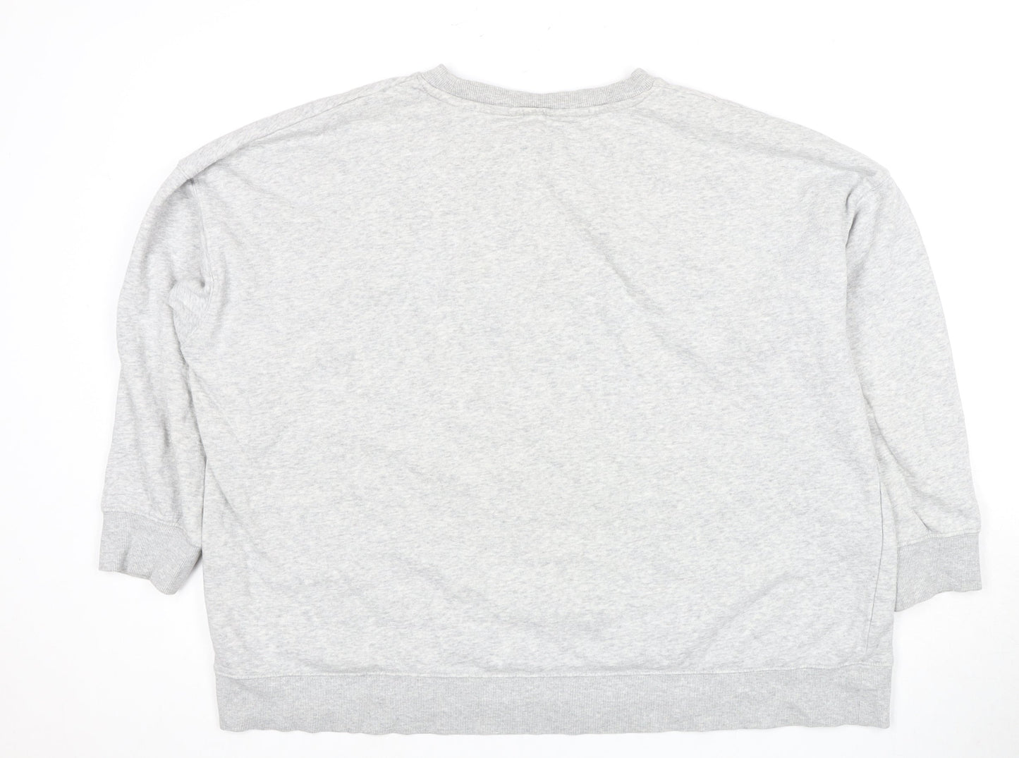Unisex Adults UK Size 12 H&M Grey Pullover Sweatshirt